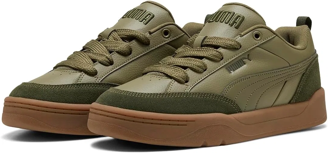 Luxury Performance Basketball Shoe Olive