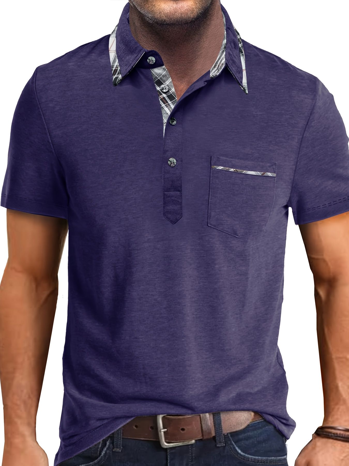 Casual Men's Classic Polo Shirt Deluxe