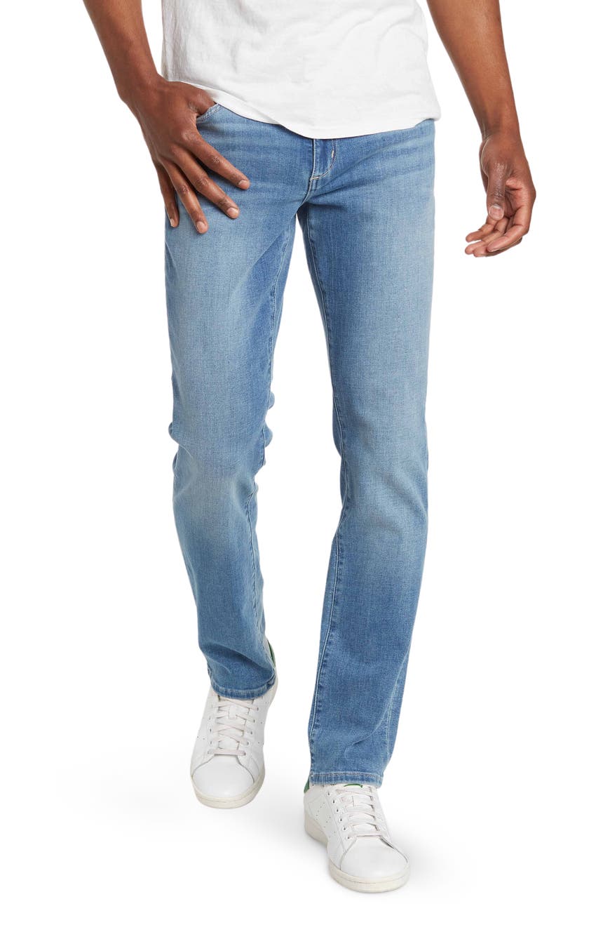 Soft Men's Denim Jeans Straight Cut Deluxe