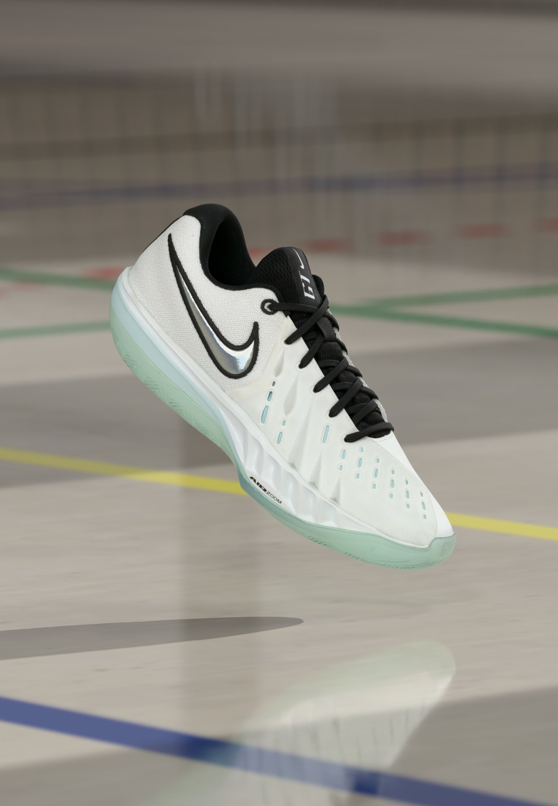 Tech Indoor Basketball Shoe Forest