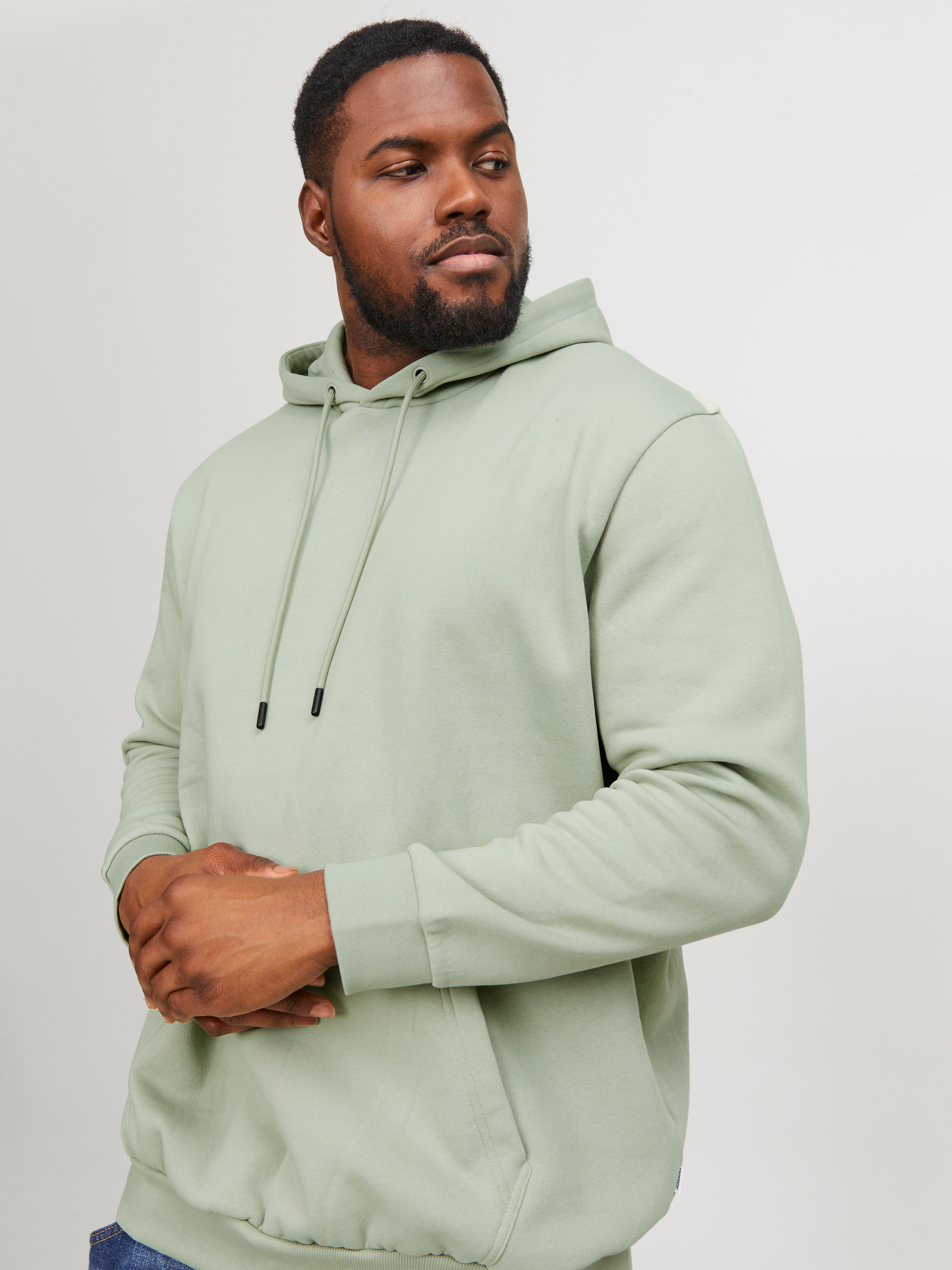 Modern Men's Hooded Sweatshirt Plus