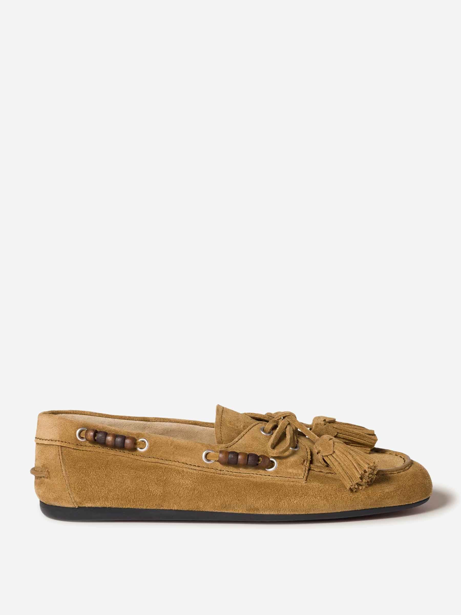 Metropolitan Tassel Loafer Cream