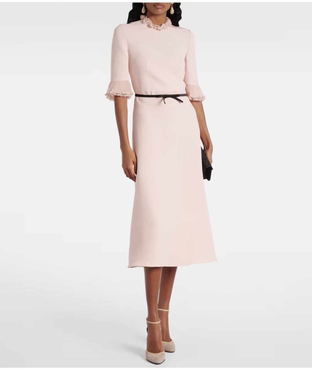 Women's Ruffled Midi Dress