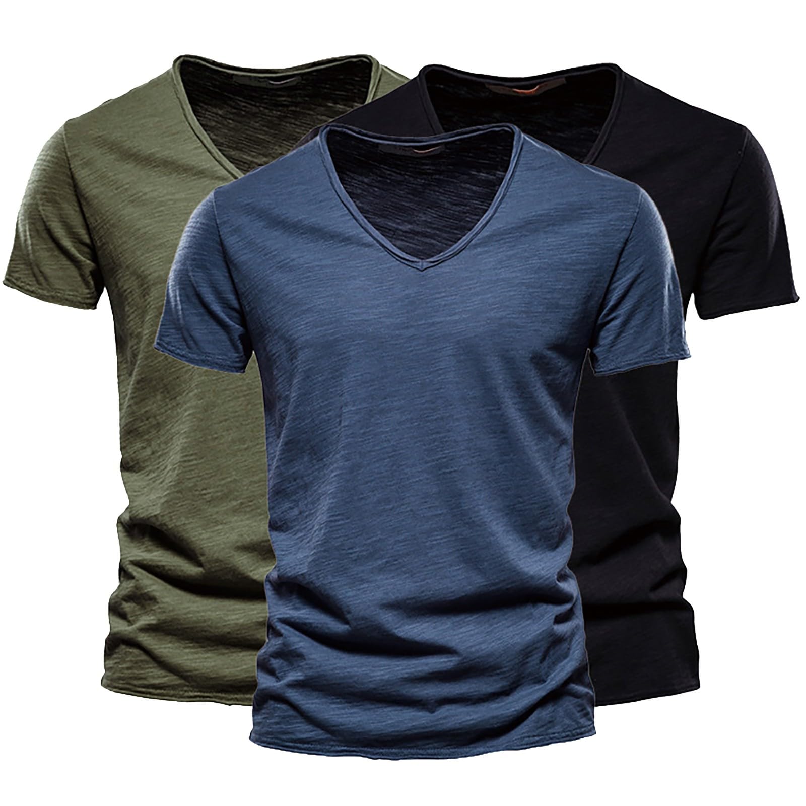 Sporty Men's Cotton T-Shirt Pack Deluxe