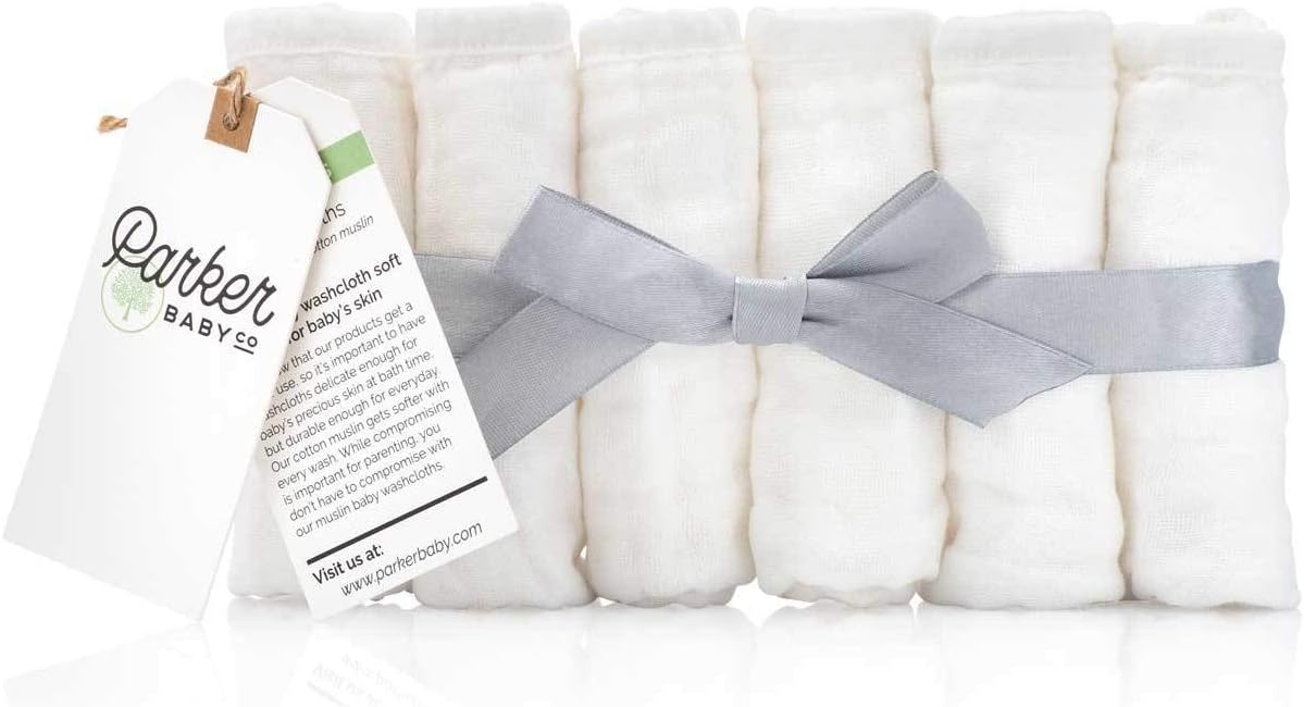 Baby Muslin Washcloths