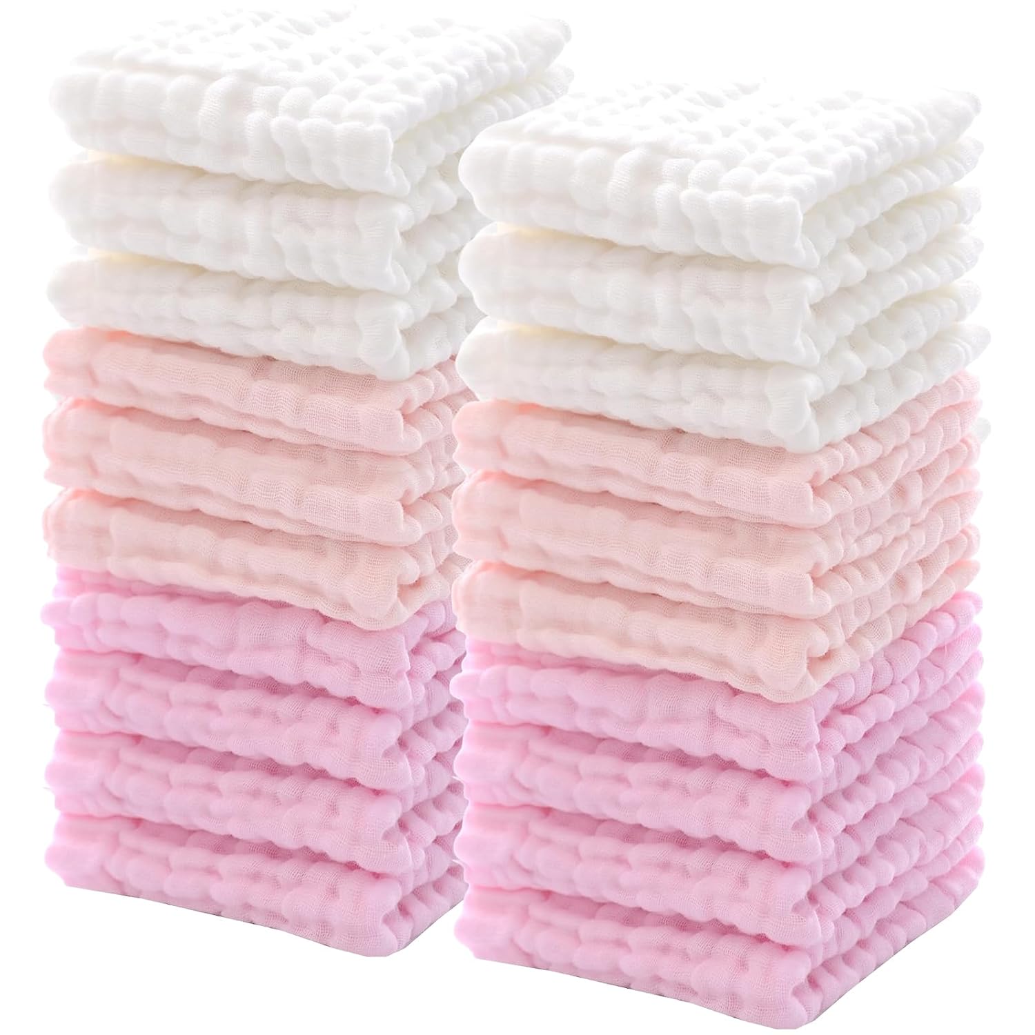 Baby Muslin Washcloths