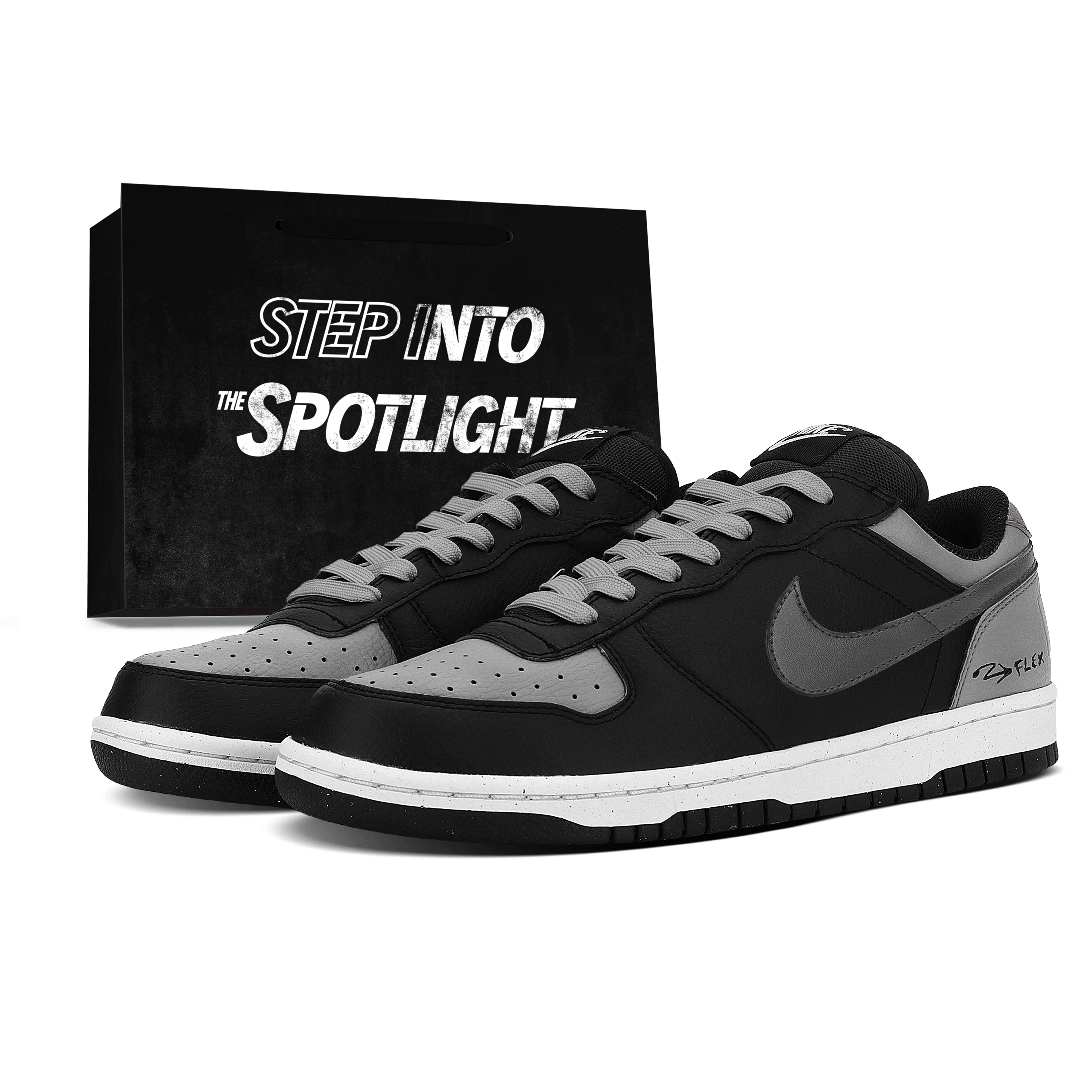 Heritage Walking Shoe Charcoal