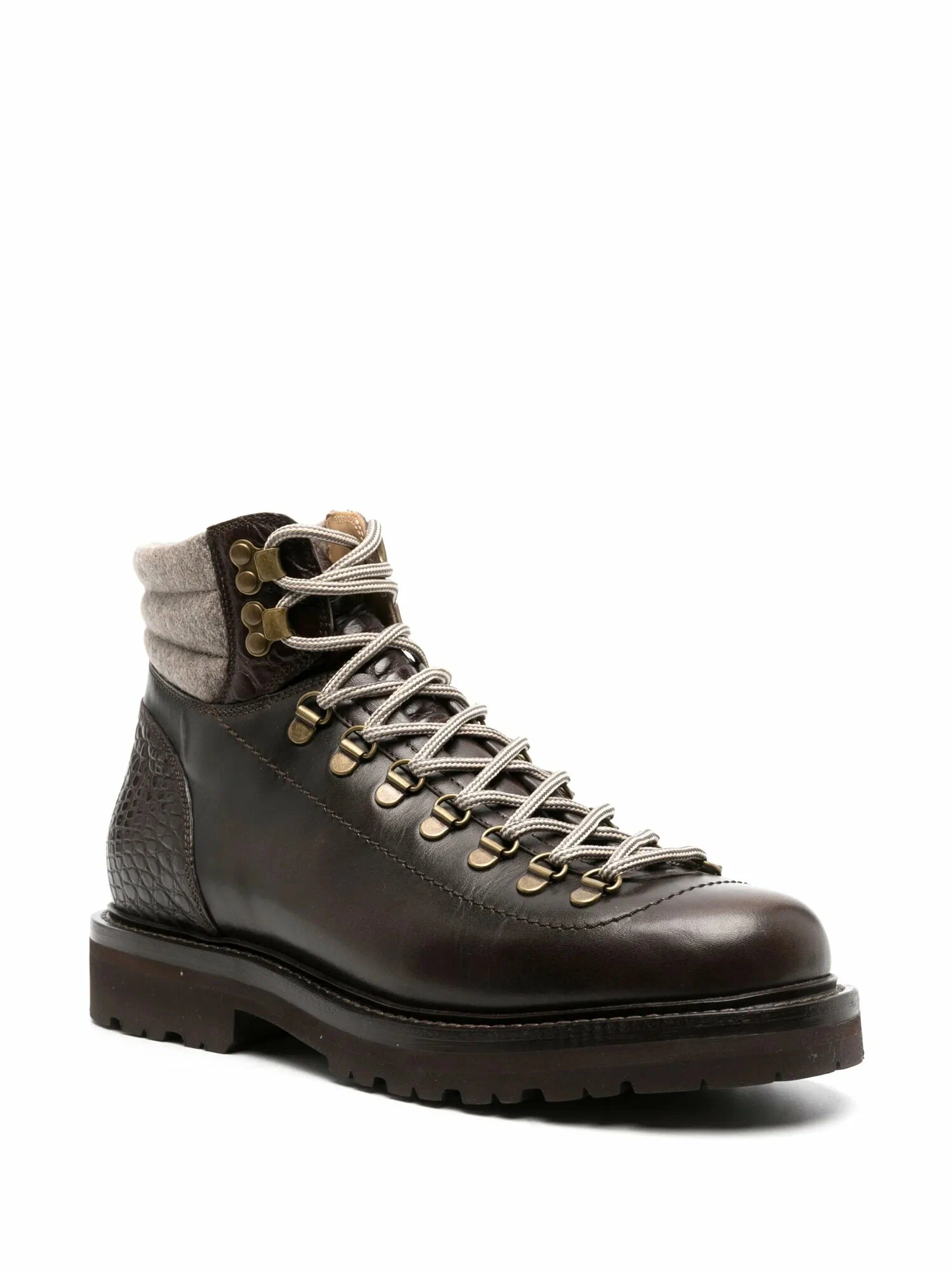 Heritage Lace-Up Boot Brown