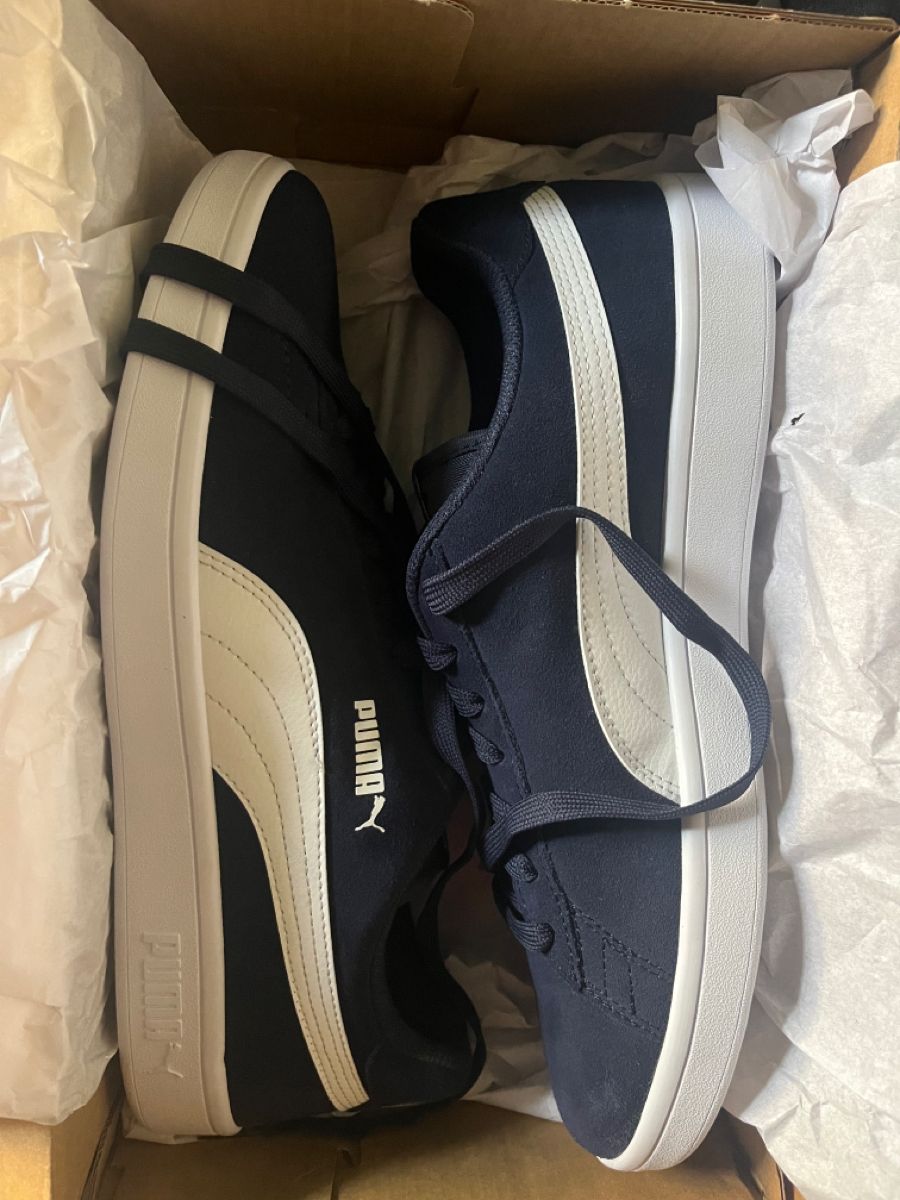 Tech High Top Sneaker Navy