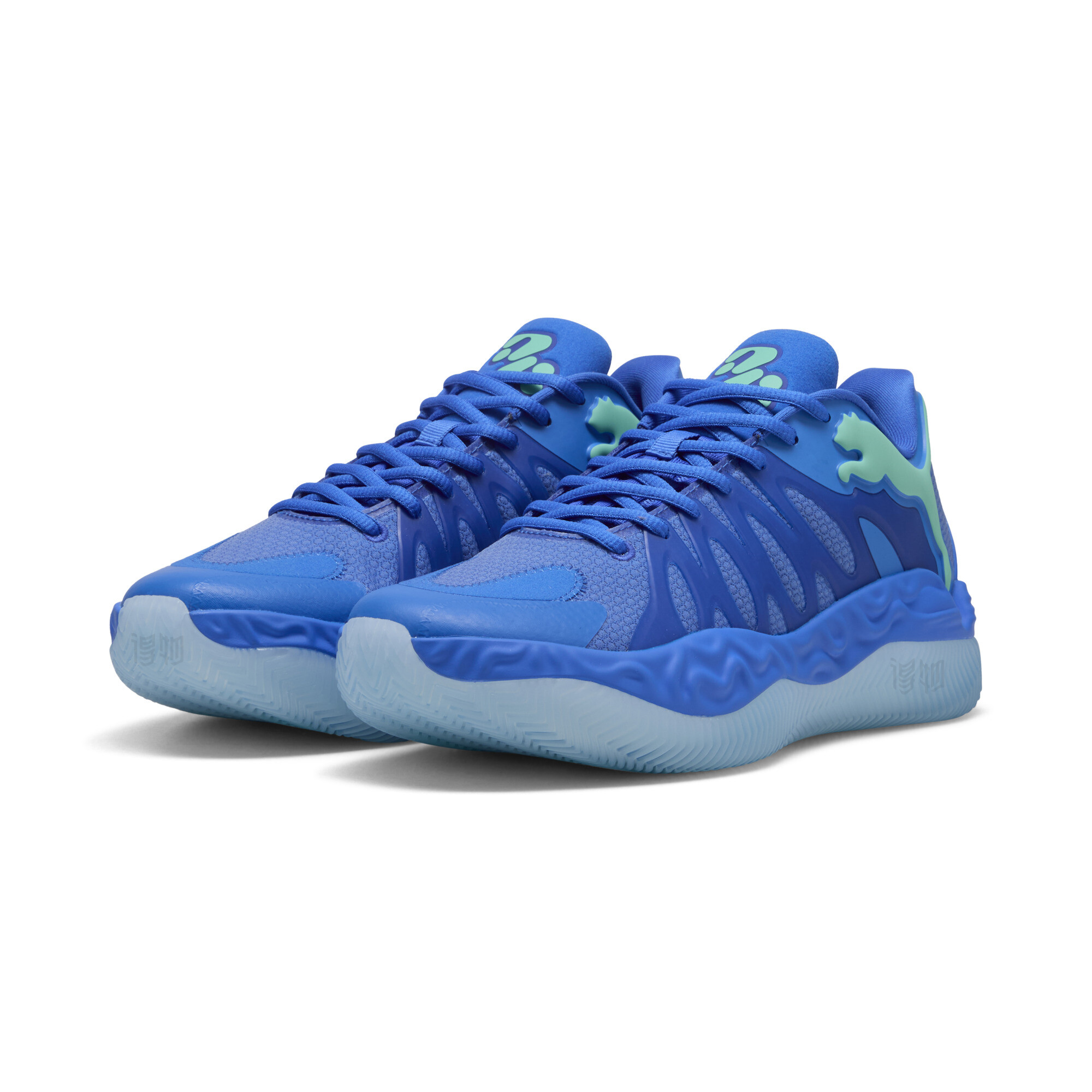 Essential High Top Basketball Shoe Cobalt