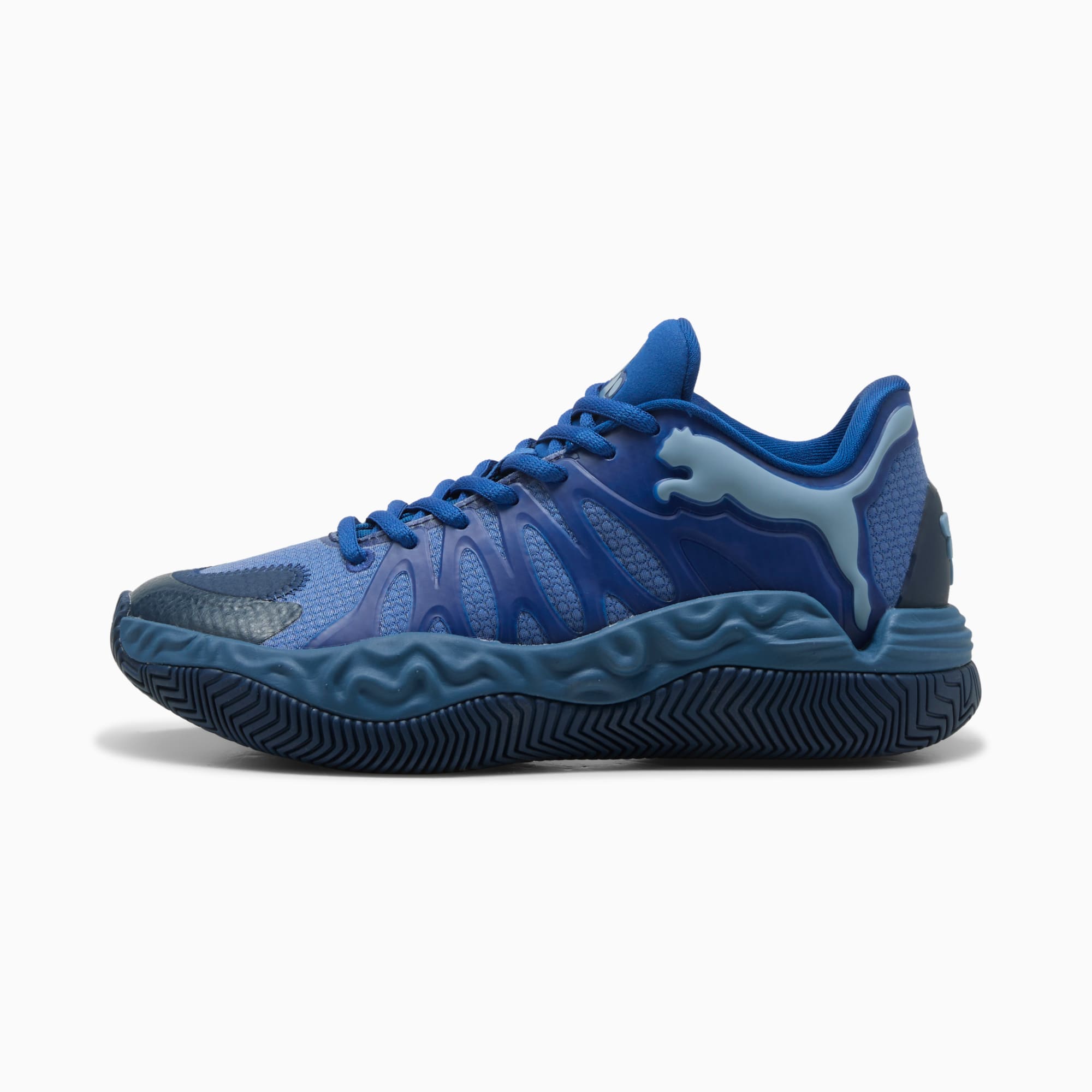 Essential High Top Basketball Shoe Cobalt