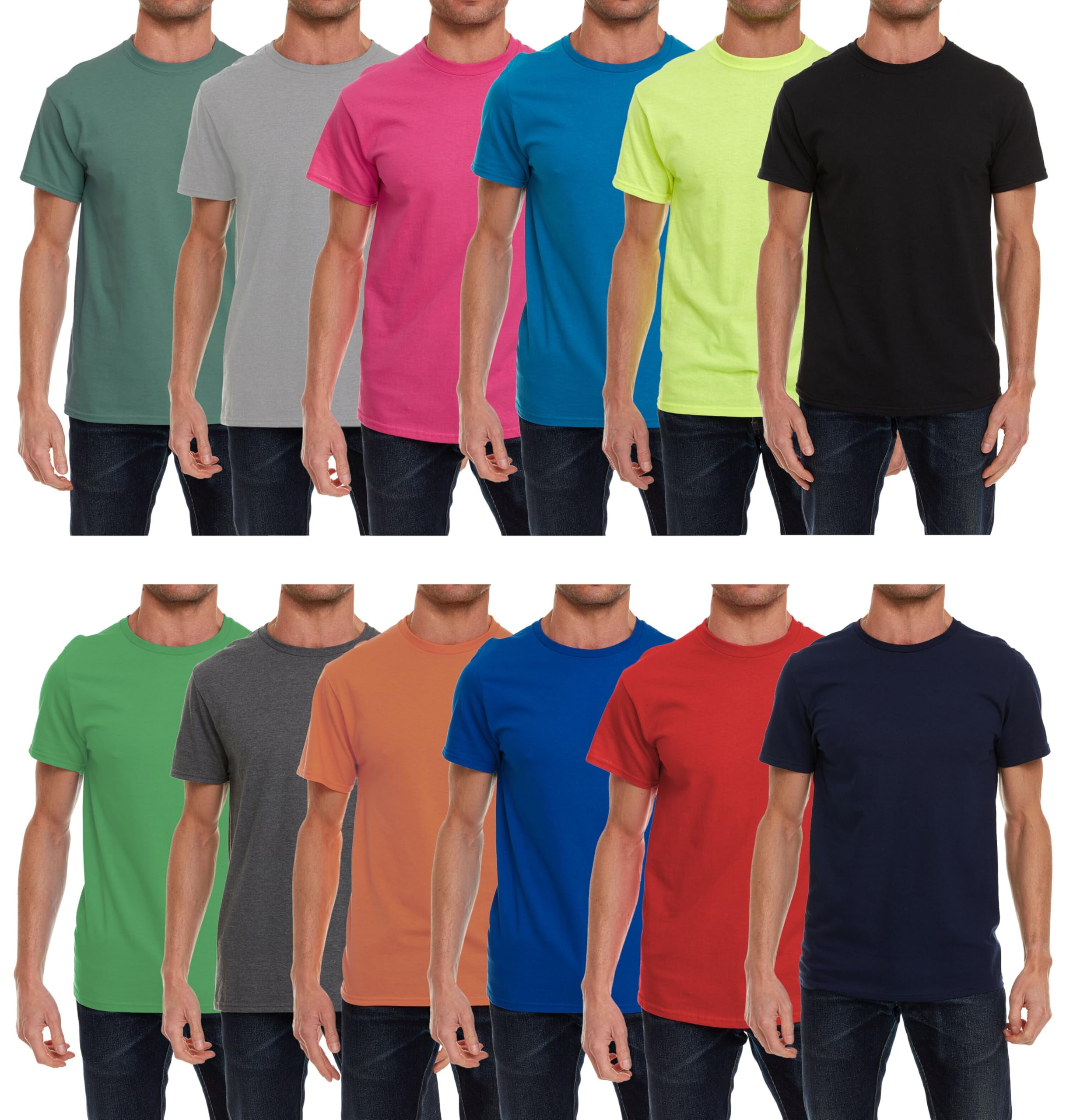 Vintage Men's Cotton T-Shirt Pack Plus