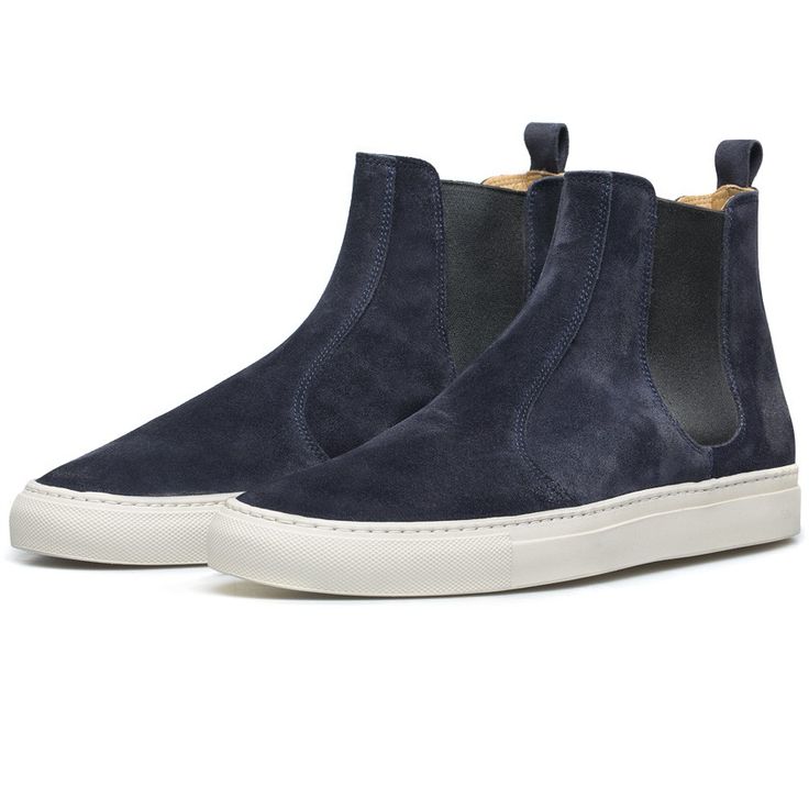 Luxury Chelsea Boot Navy