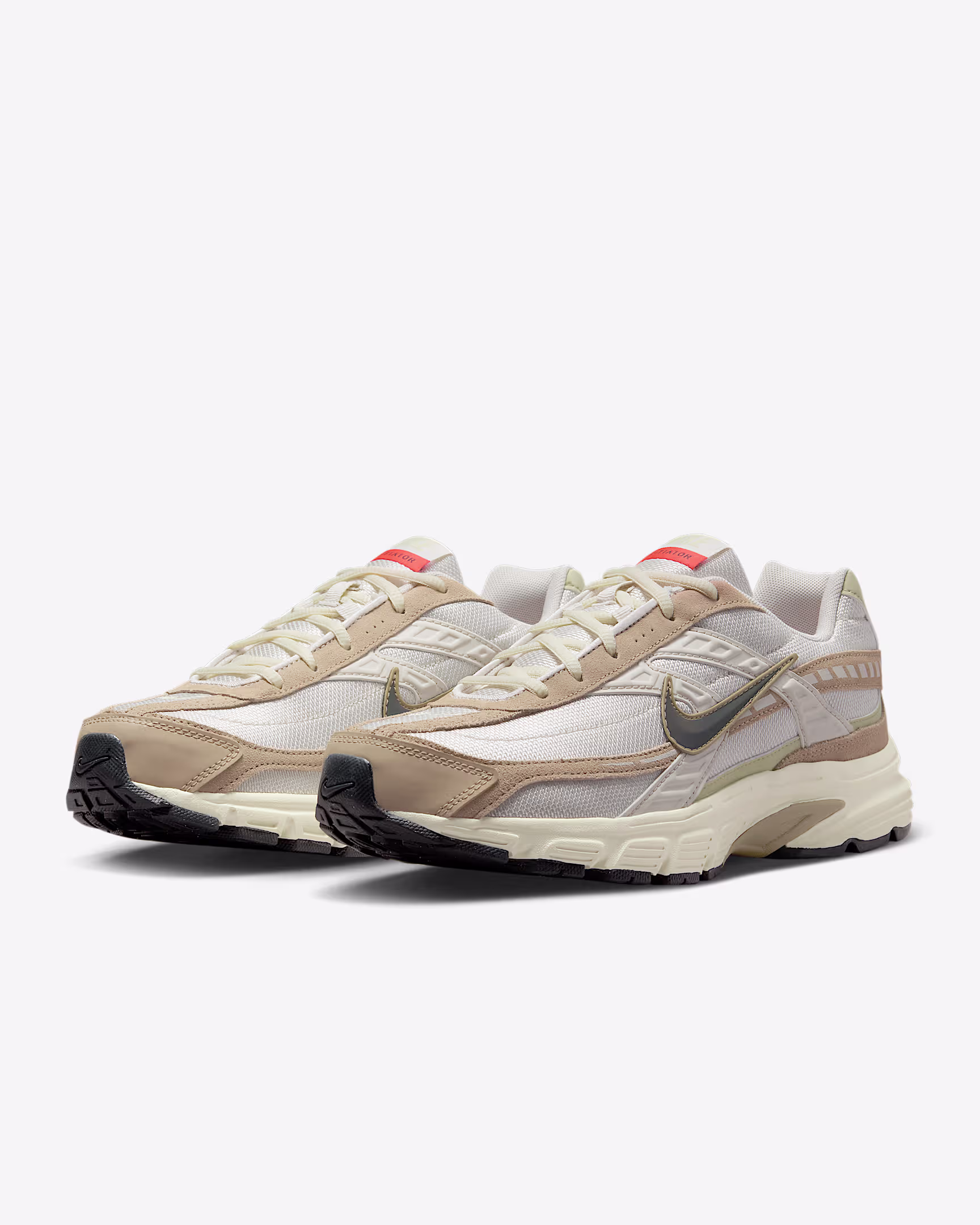 Refined Cushioned Running Shoe Khaki