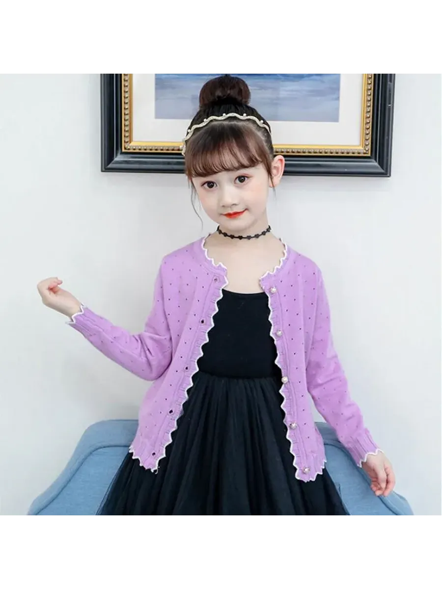 Kids Girls Cardigan