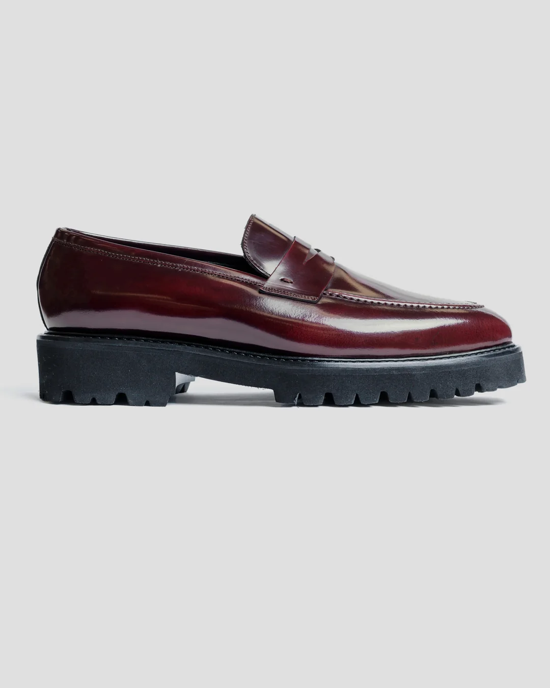 Modern Dress Loafer Bordeaux