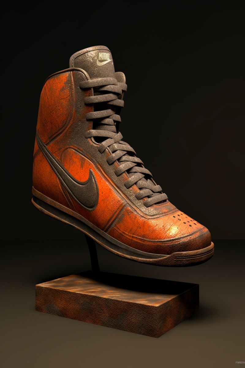 Summit Pro Basketball Shoe Rust