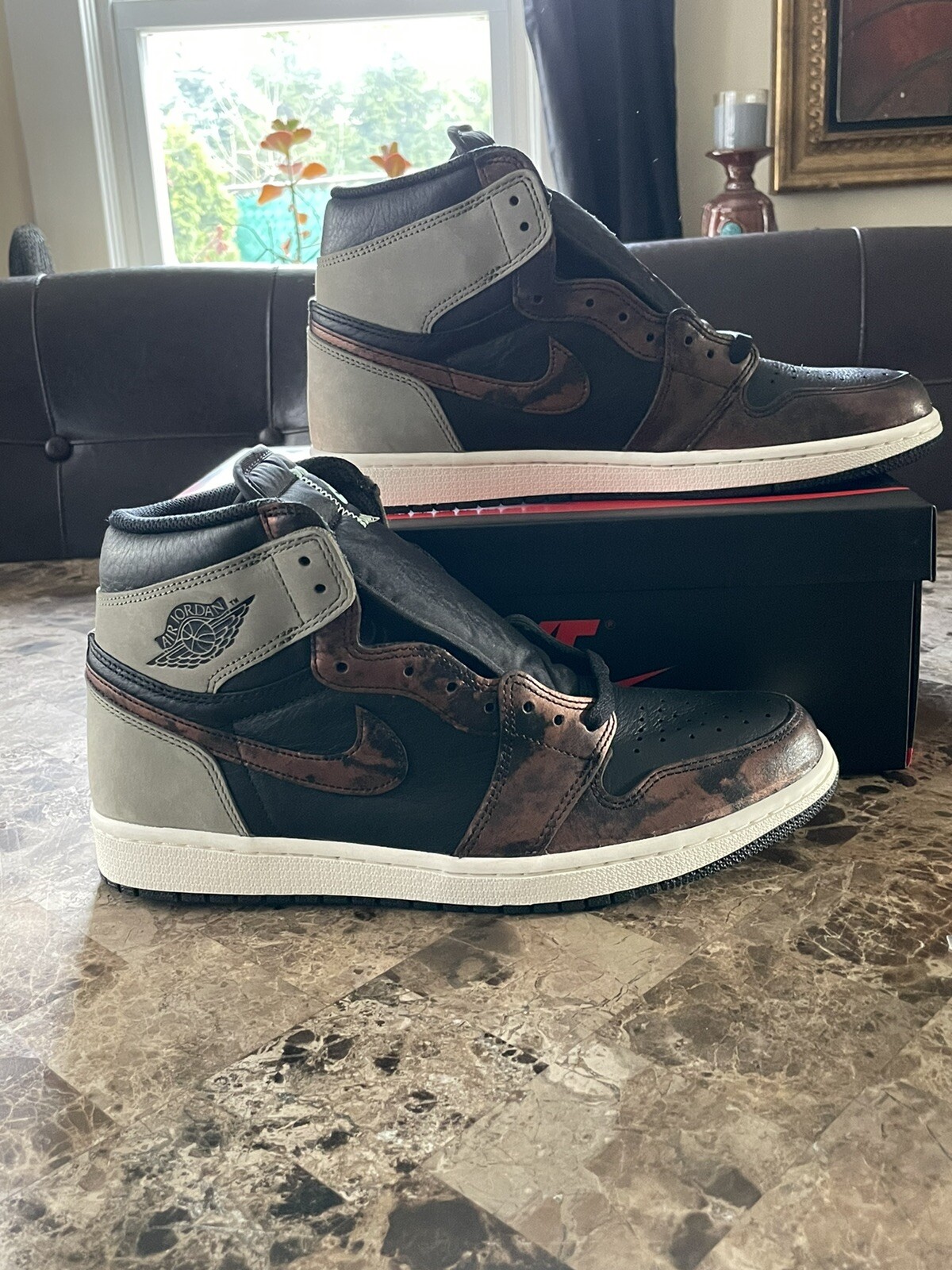 Summit Pro Basketball Shoe Rust