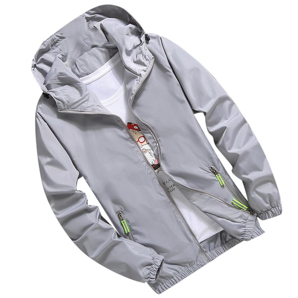 Sporty Men's Lightweight Jacket Plus