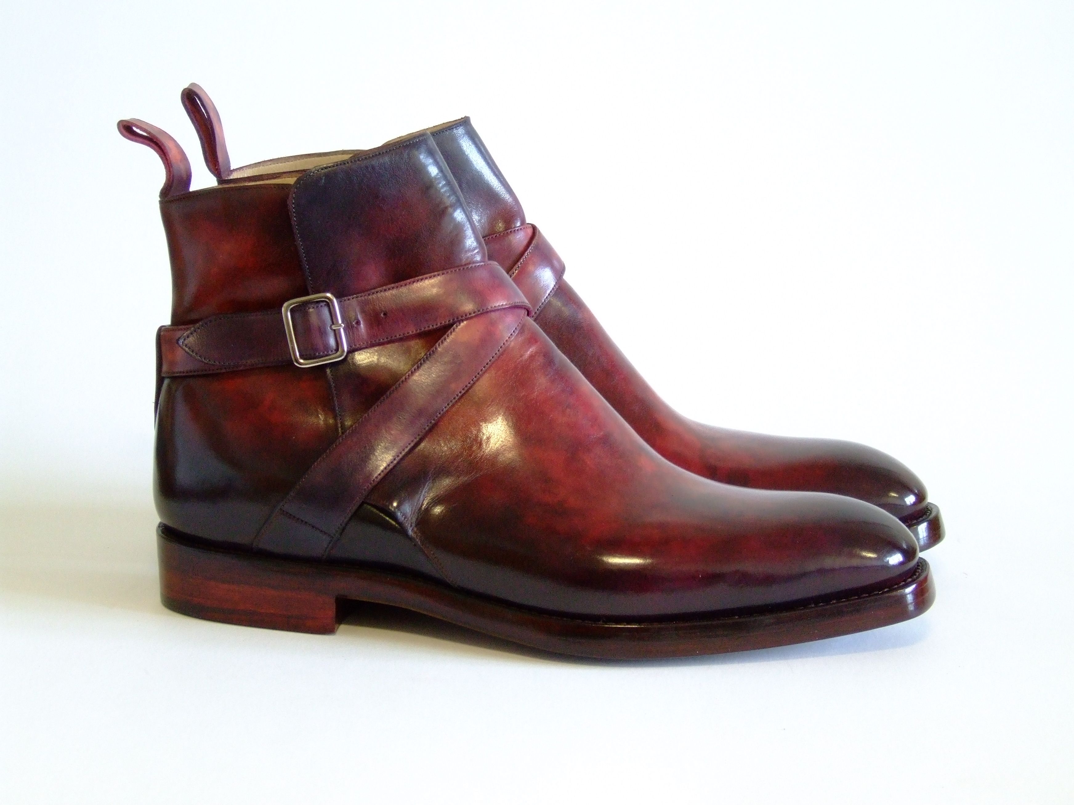 Contemporary Jodhpur Boot Bordeaux