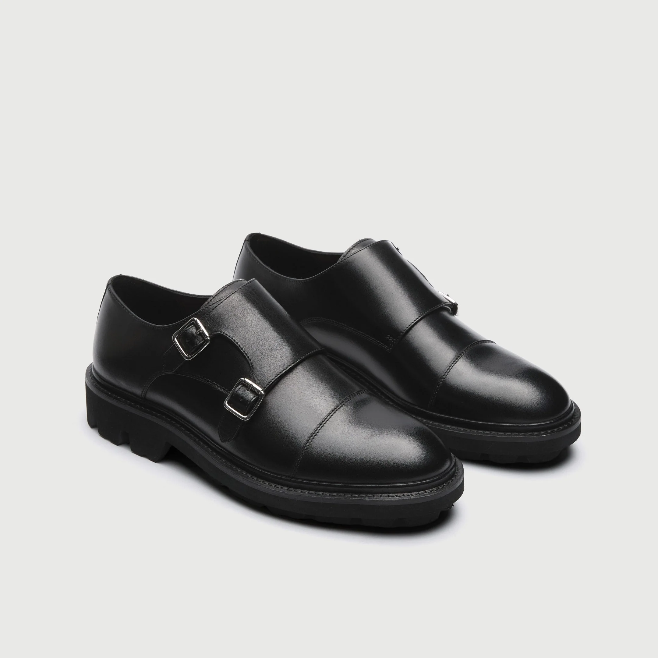 Tech Monk Strap Shoe Midnight
