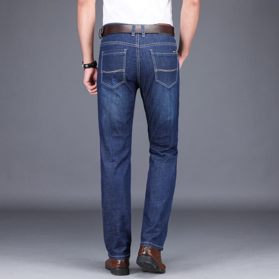 Casual Men's Denim Jeans Straight Cut Original