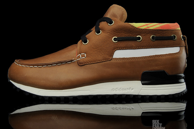Sleek Casual Boat Shoe Walnut