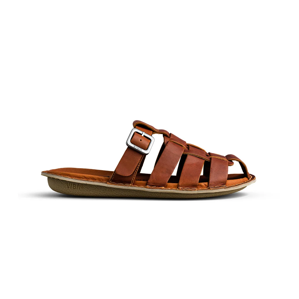 Luxury Recovery Sandal Cognac