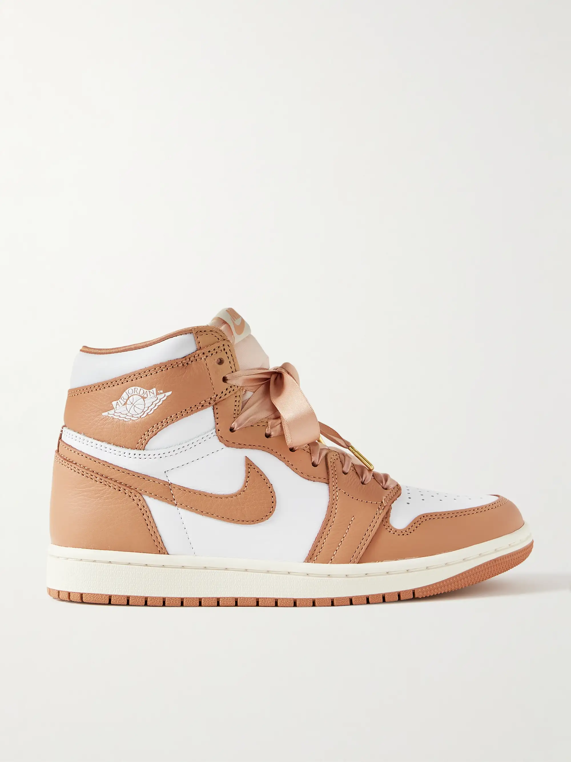 Evolution High Top Sneaker Cognac