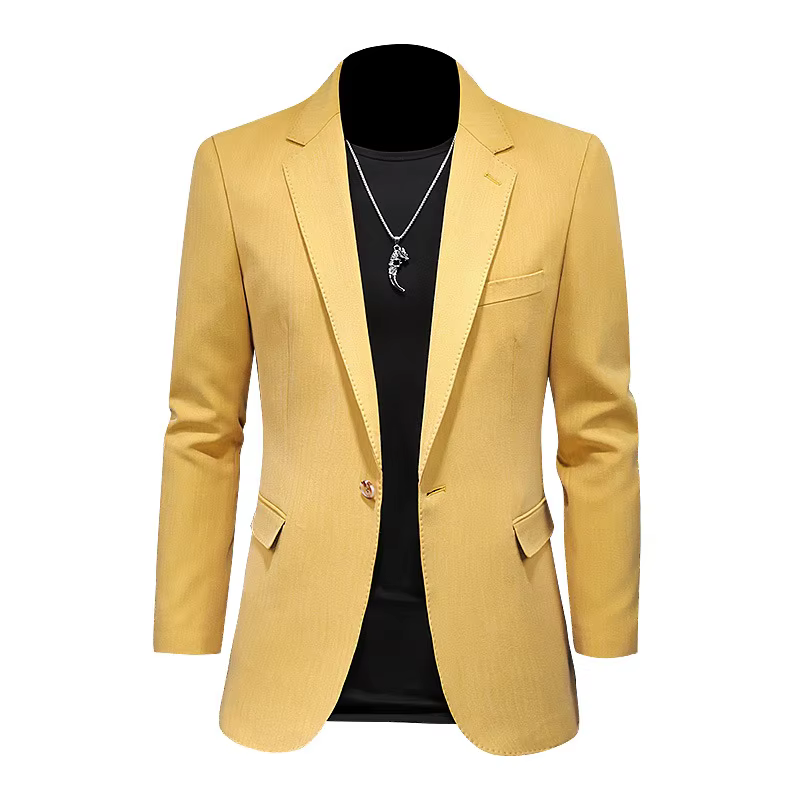 Trendy Men's Formal Suit Blazer Eco