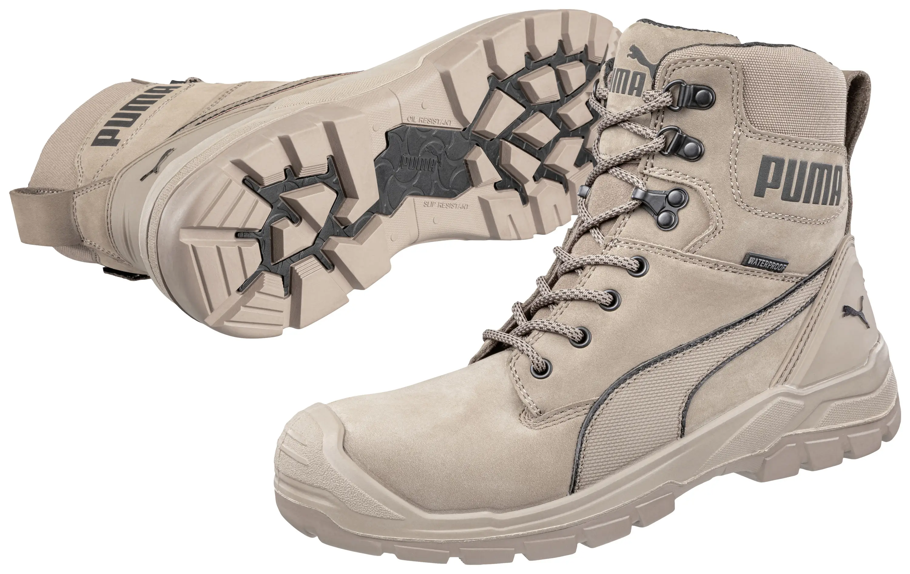 Limited Edition Combat Boot Stone