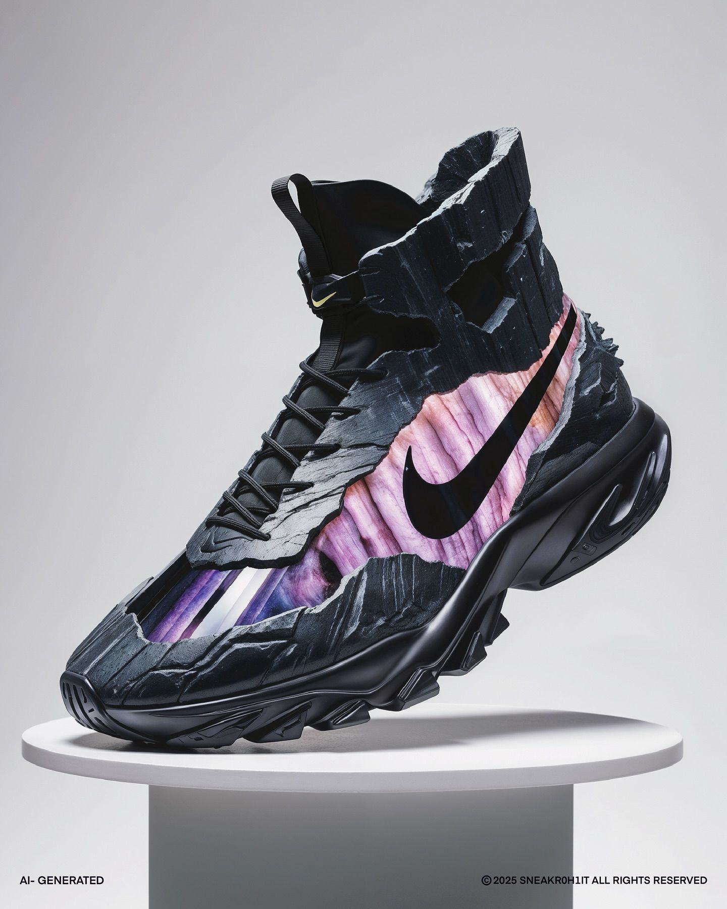 Edge Streetwear Sneaker Stone