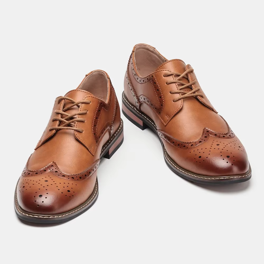 Evolution Brogue Dress Shoe Slate