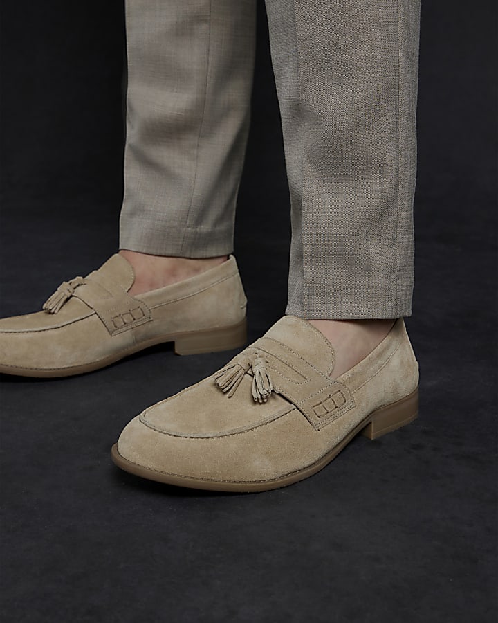 Tech Tassel Loafer Stone