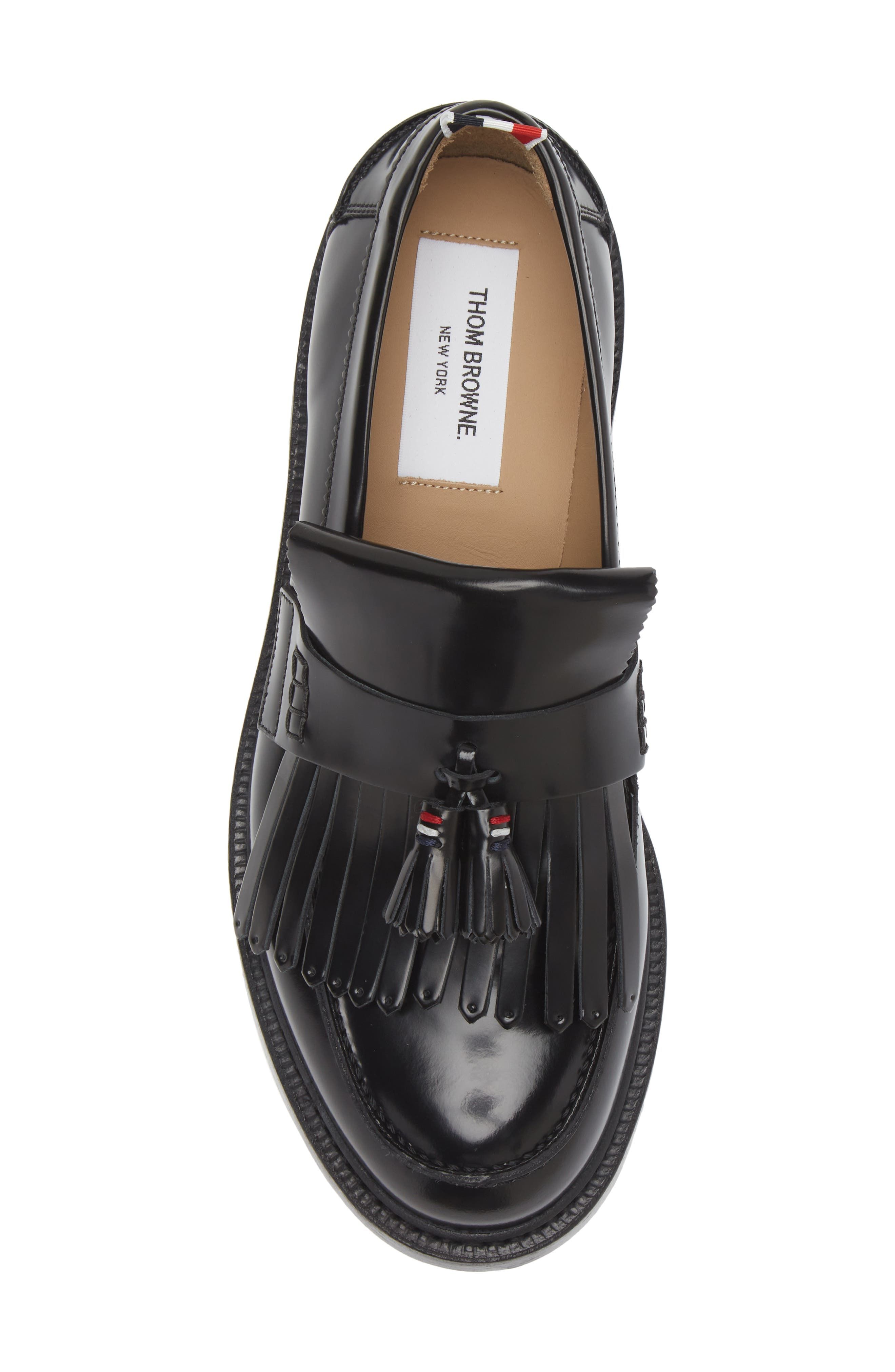 Tech Tassel Loafer Stone