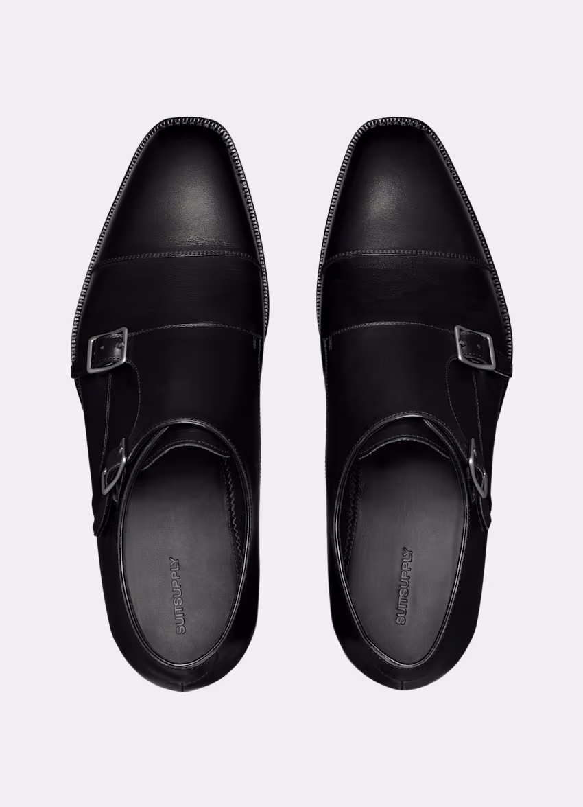 Classic Double Monk Strap Denim