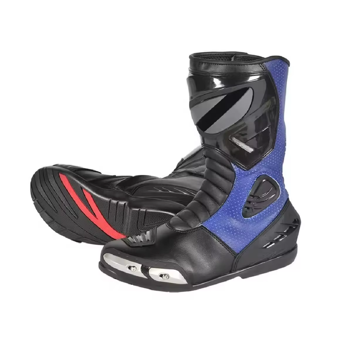 Modern Motorcycle Boot Indigo