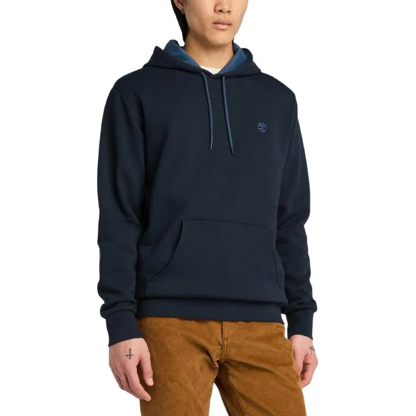 Casual Men's Hooded Sweatshirt Natural