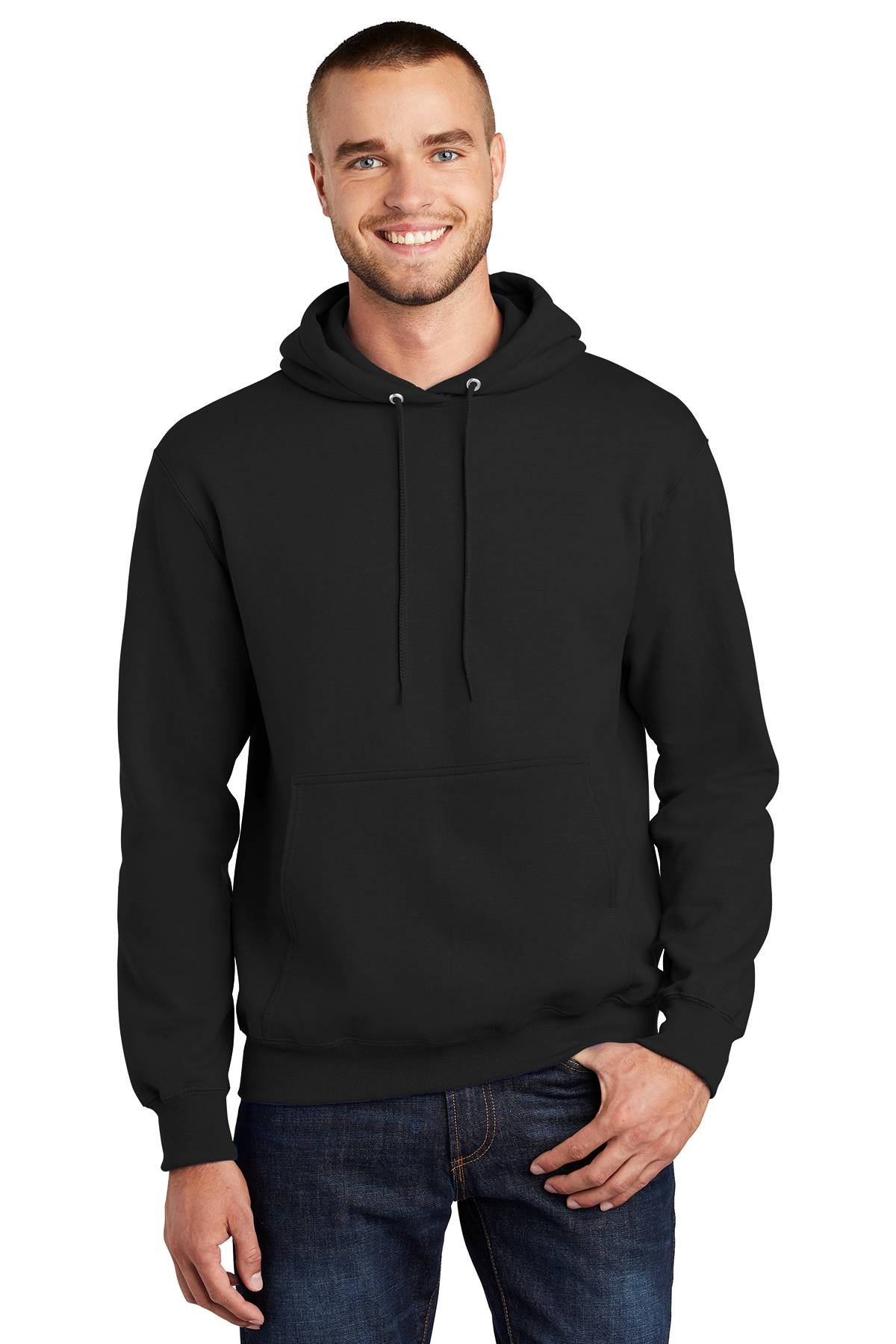 Formal Men's Hooded Sweatshirt Deluxe