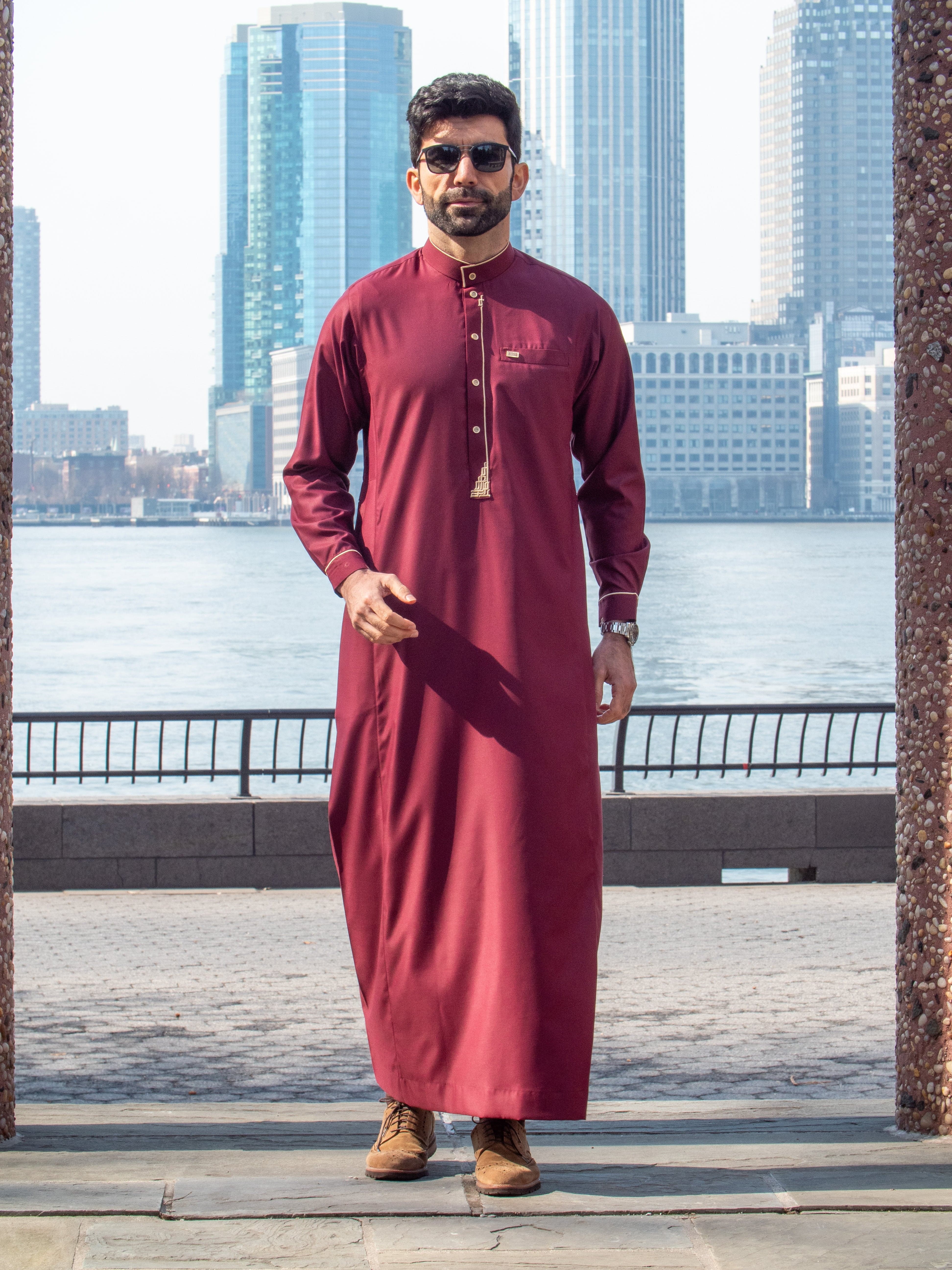 Muslim Shirt - Maroon