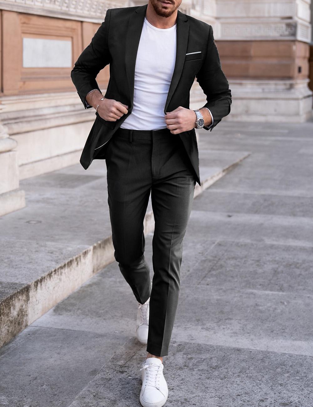 Casual Men's Formal Suit Blazer Max