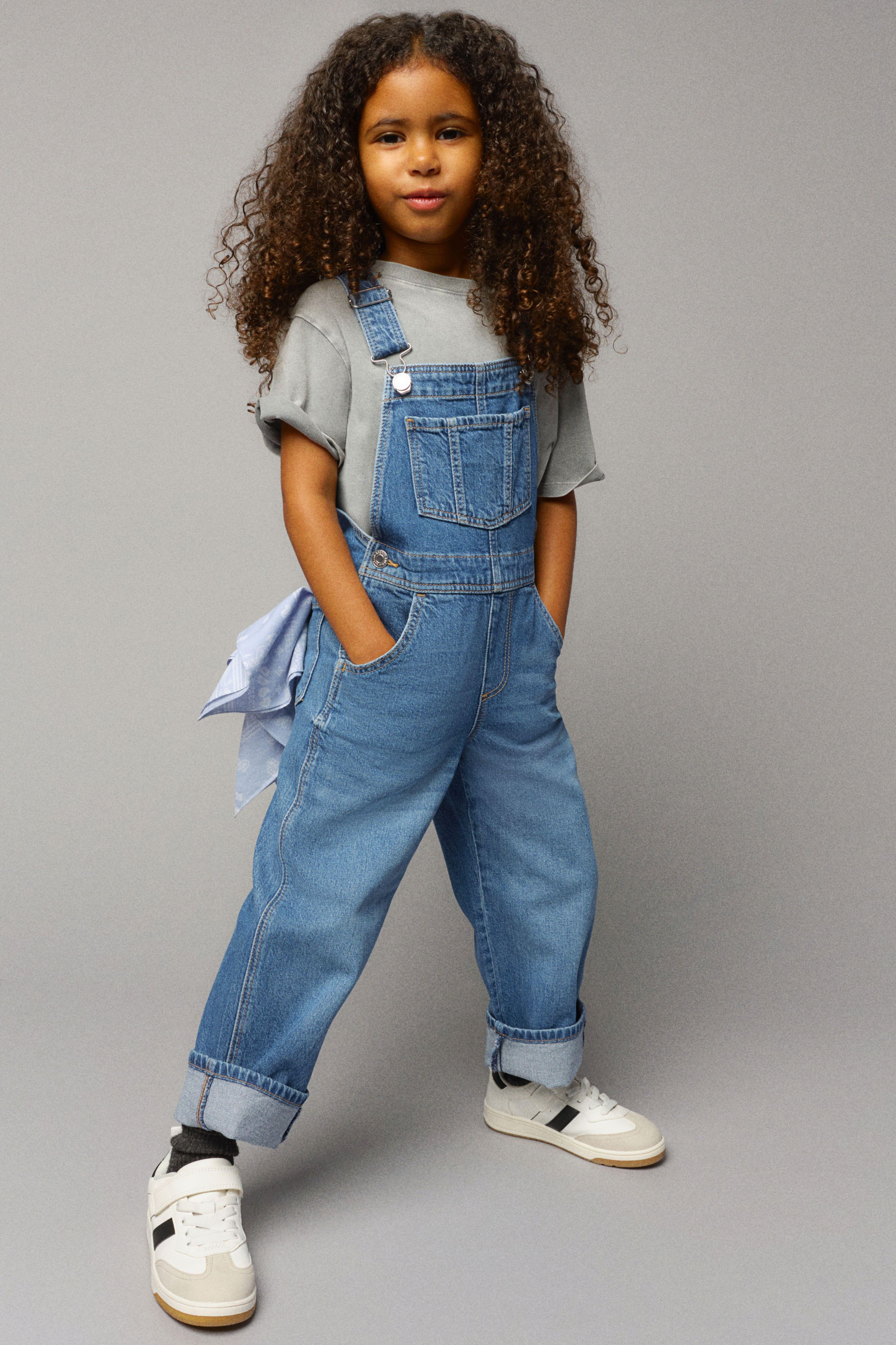 Kids Denim Overalls