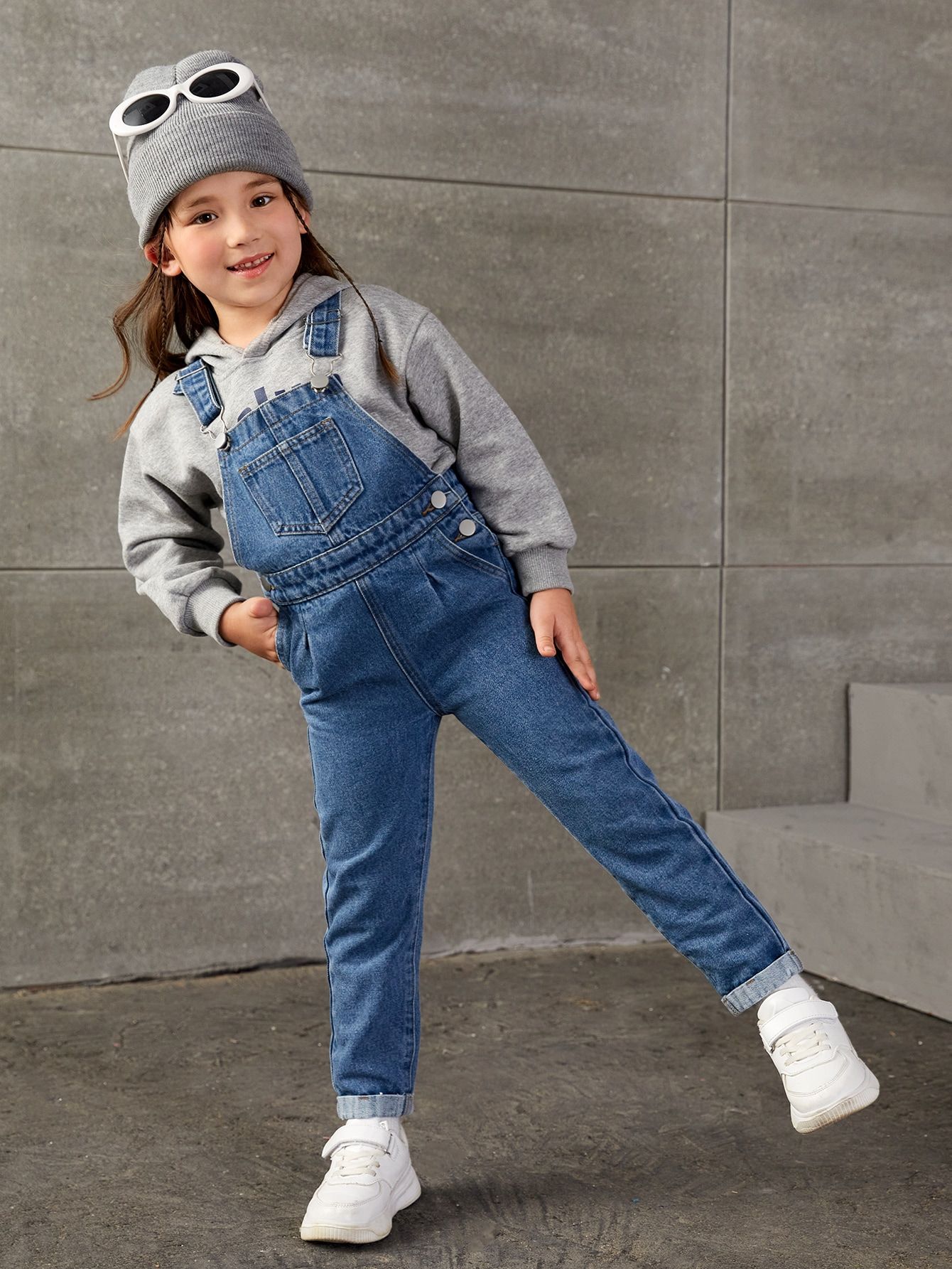 Kids Denim Overalls
