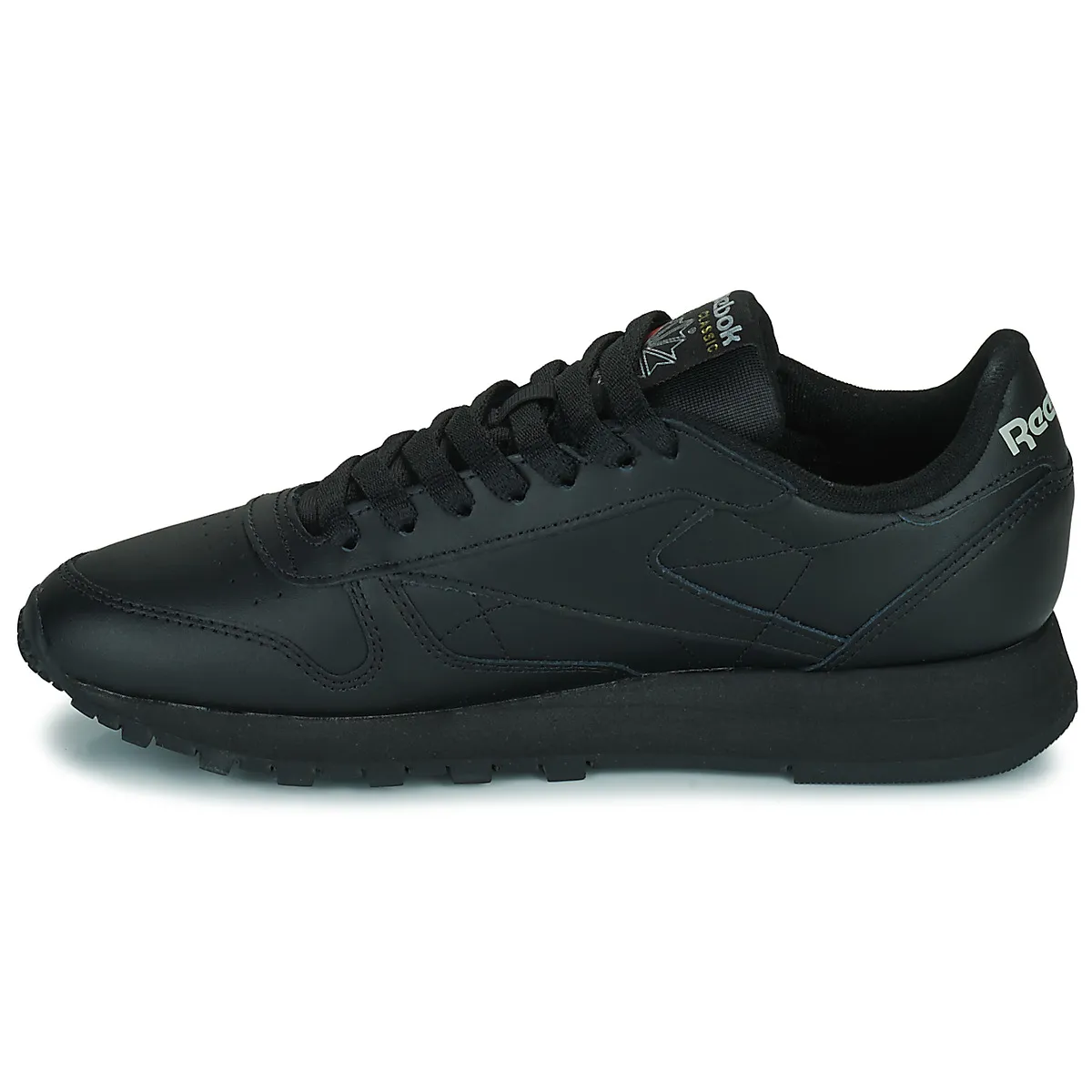 Vintage Classic Leather Sneaker Onyx