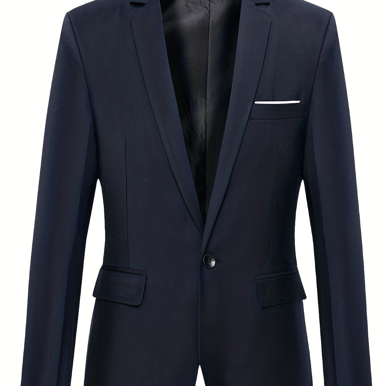 Sporty Men's Formal Suit Blazer Plus