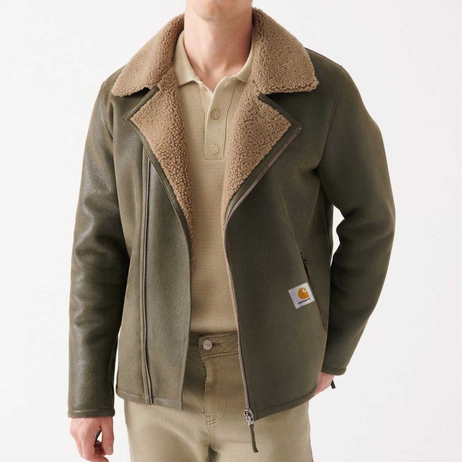 Elegant Men's Lightweight Jacket Natural