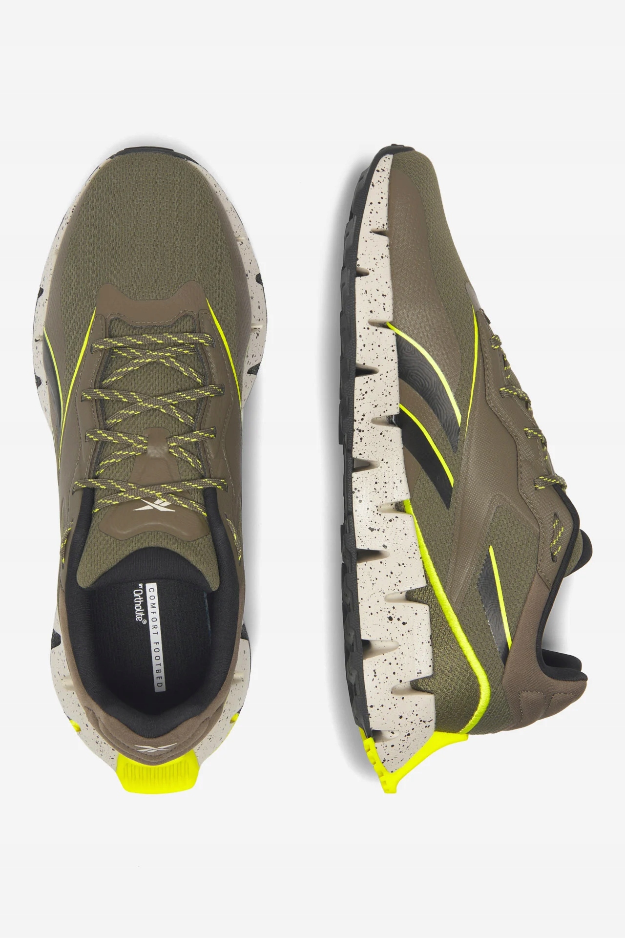 Contemporary Road Running Shoe Khaki