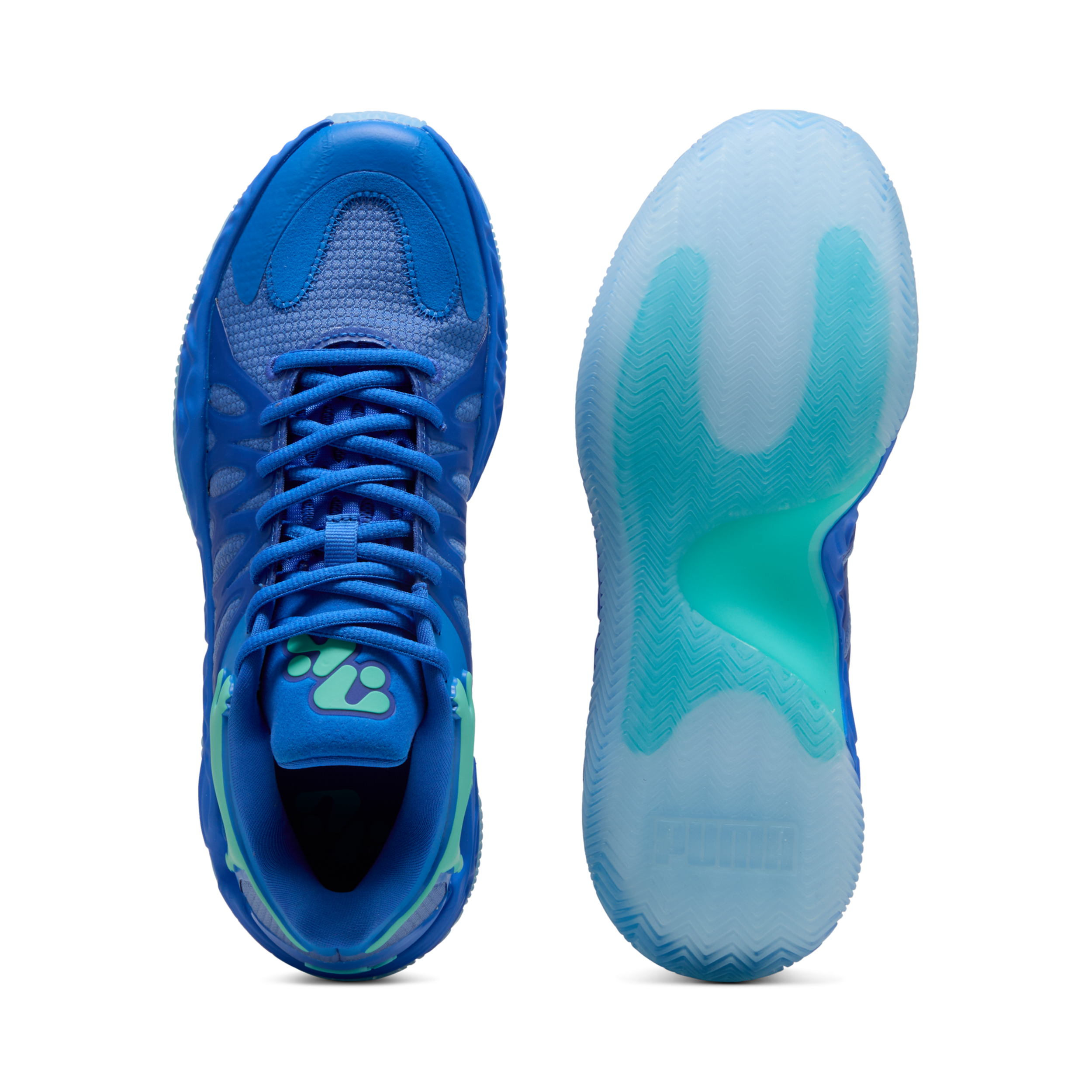 Sleek Low Top Basketball Shoe Indigo