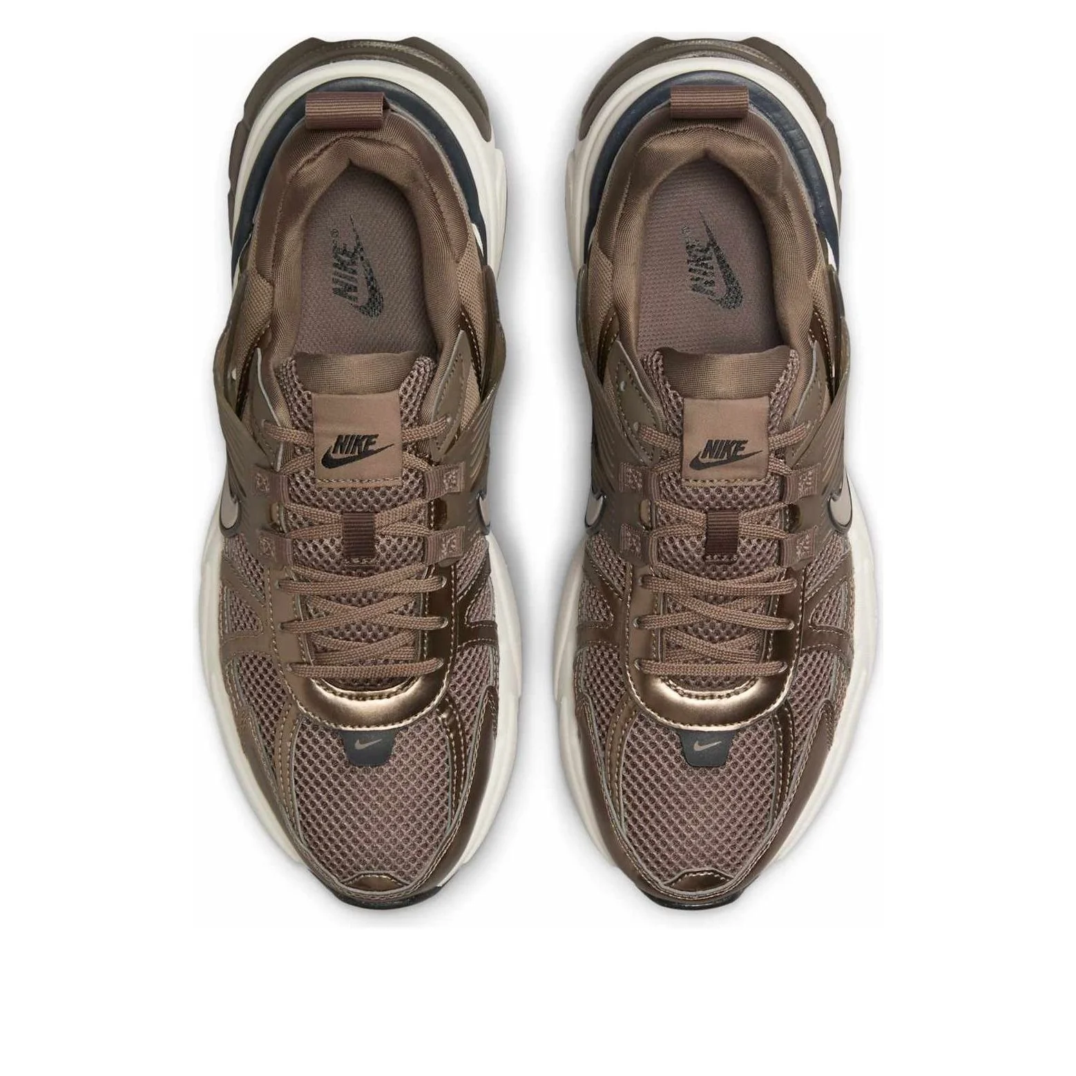 Tech Cushioned Running Shoe Brown