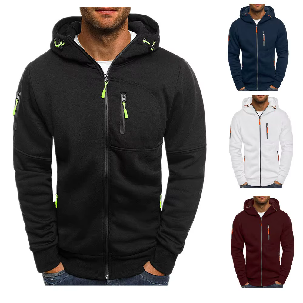 Sporty Men's Hooded Sweatshirt Pro